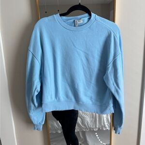 Light Blue Crewneck Sweatshirt